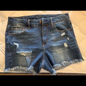 Aeropostale dark jean shorts